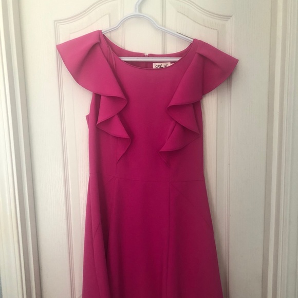 Eliza J Dresses & Skirts - Pretty hot pink dress!